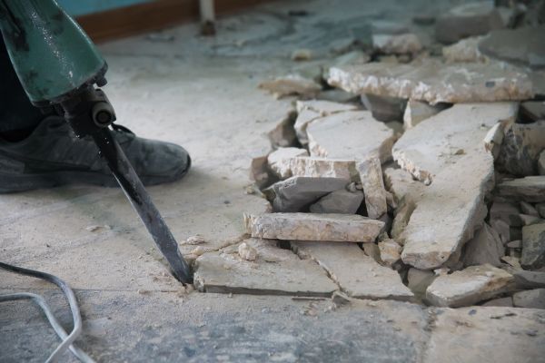 Concrete Slab Removal in Bryan