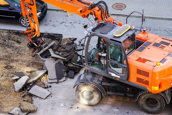 Asphalt Demolition in Bryan
