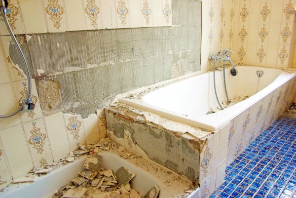 Shower Demolition in Bryan