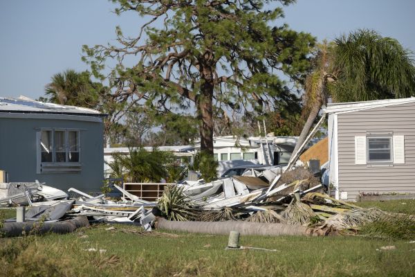 Double Wide Demolition in Bryan