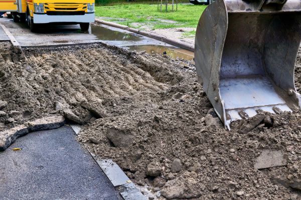 Blacktop Removal in Bryan
