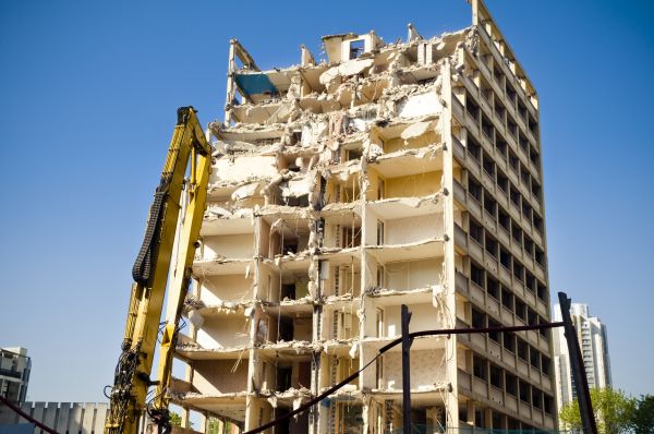 Commercial Property Demolition in Bryan
