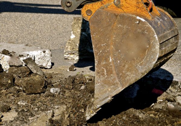 Cement Pad Demolition in Bryan