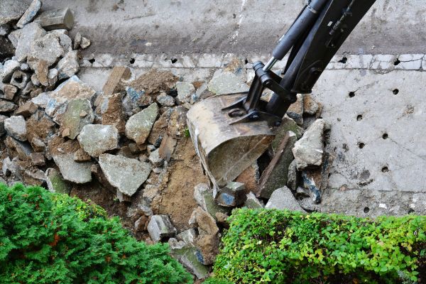 Concrete Pathway Removal in Bryan