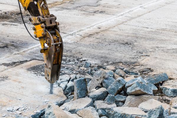 Parking Lot Removal in Bryan